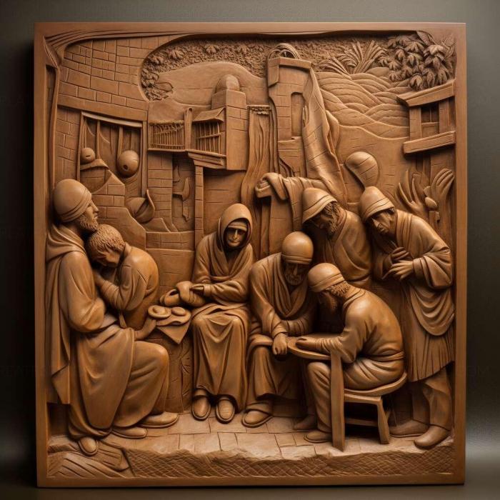 نموذج ثلاثي الأبعاد لآلة CNC 3D Art 